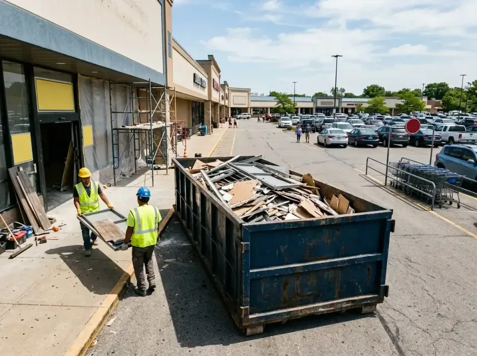 retail-store-renovation-debris-003 — frequently asked questions, Roll-off Dumpster Rentals in Rantoul, IL